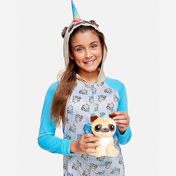 Justice pugicorn onesie Clearance